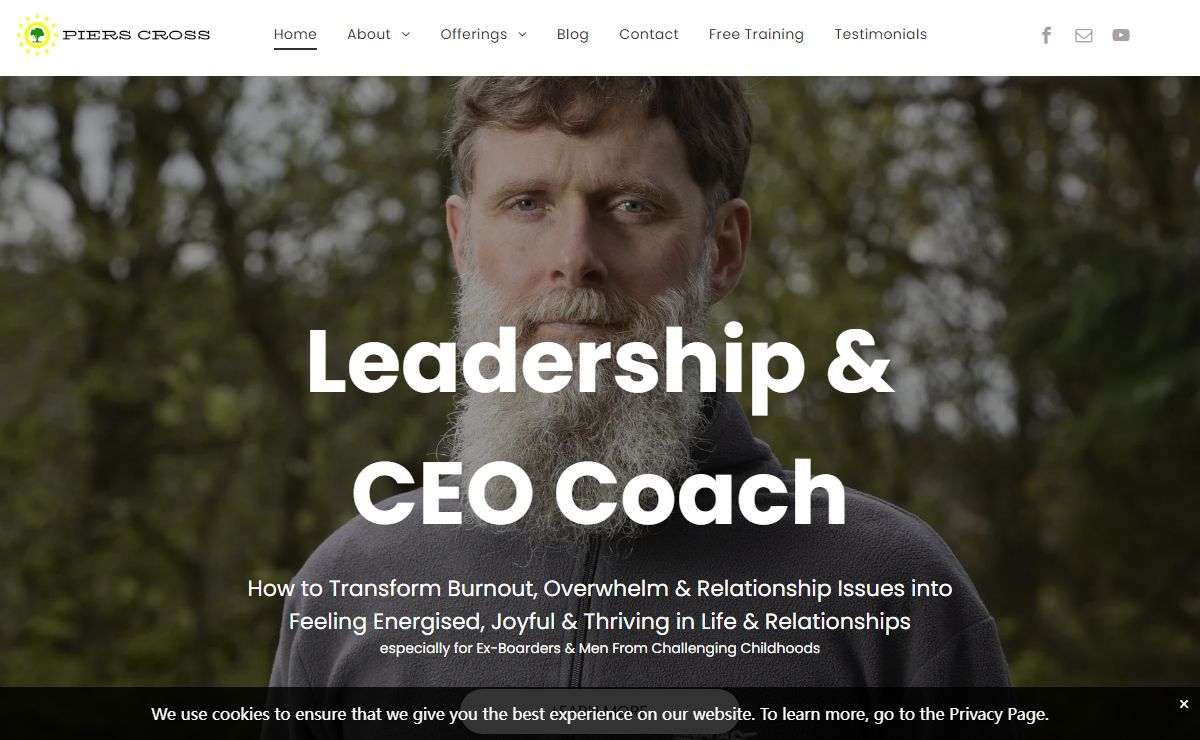 Piers Cross | Helping Men to Heal | Coaching & Workshops