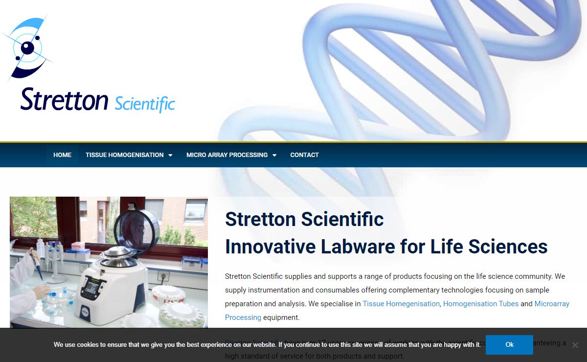 Stretton Scientific - UK suppliers of Labware for Life Sciences
