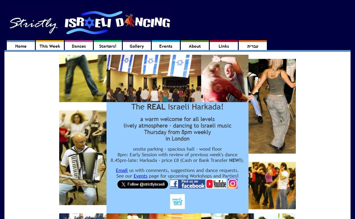 Strictly Israeli Dancing :: The REAL Israeli harkada in London UK