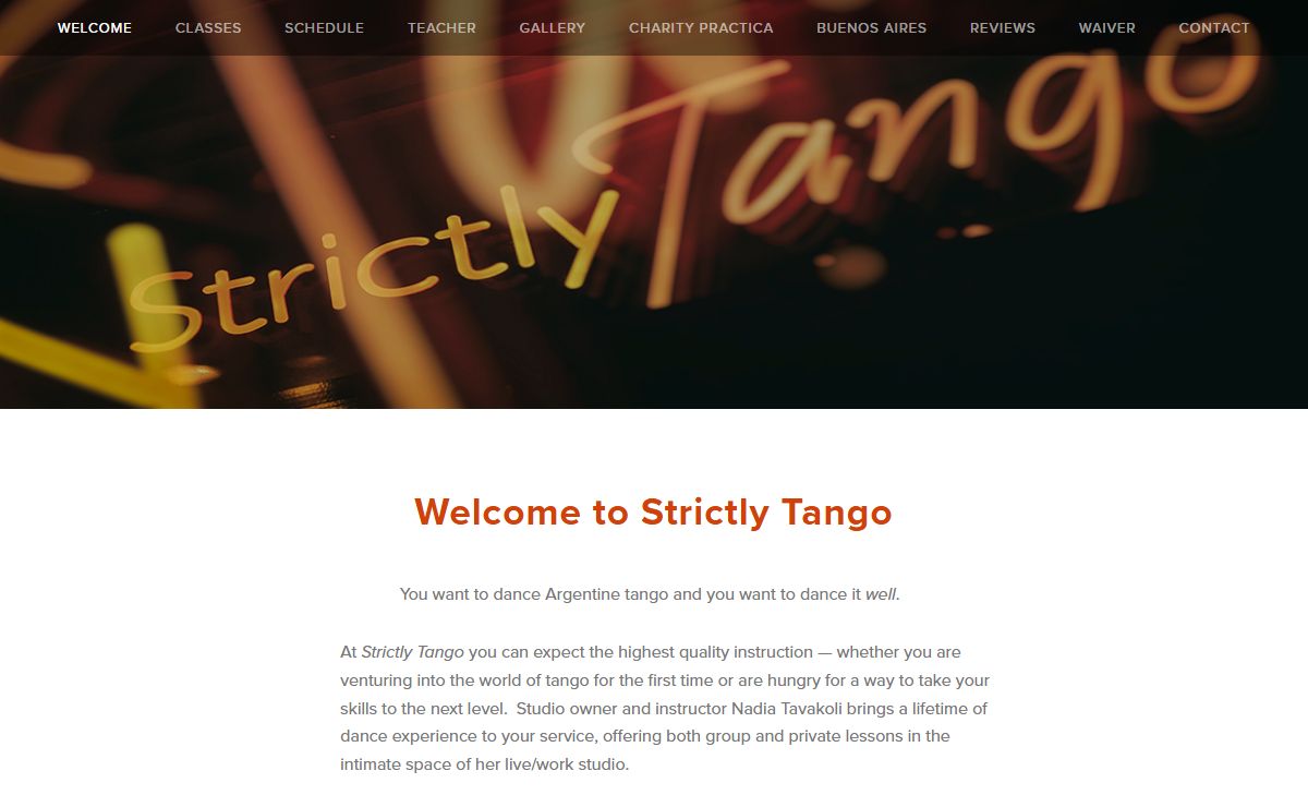 Strictly Tango