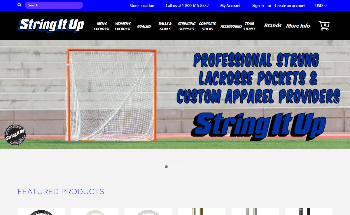 StringItUp.com - String It Up - Lacrosse Stringing and Stringing Supplies