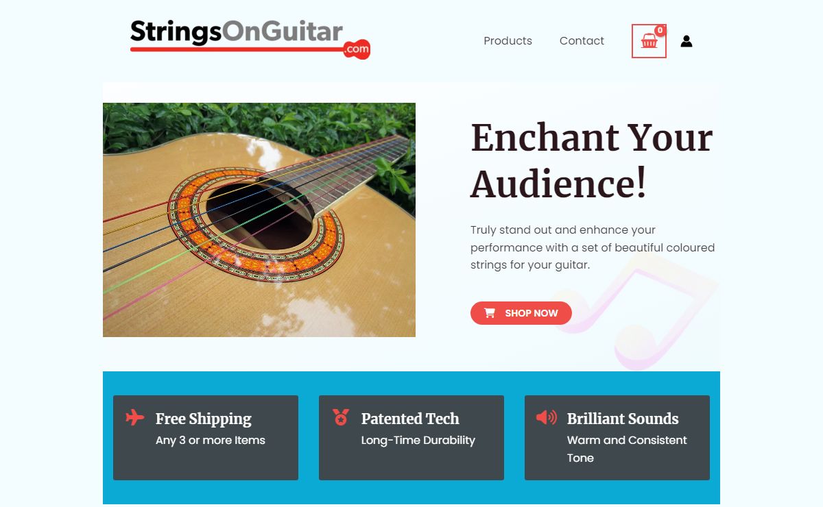 Home - Strings On Guitar – Buy Colourful Guitar Strings Online