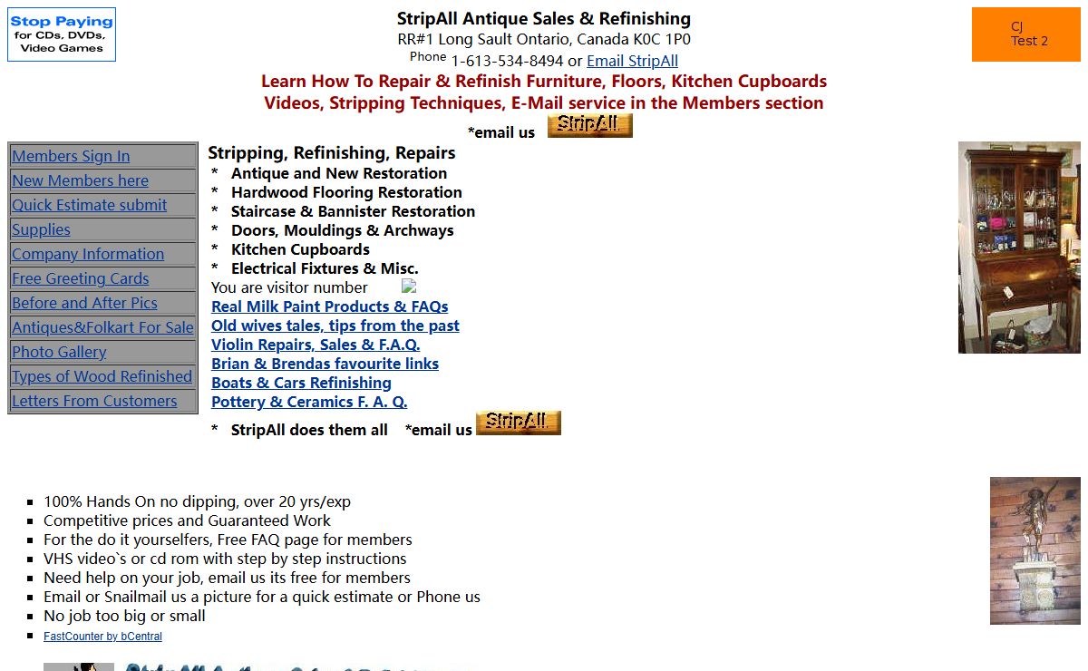 StripAll Antique Sales & Refinishing,Stripping