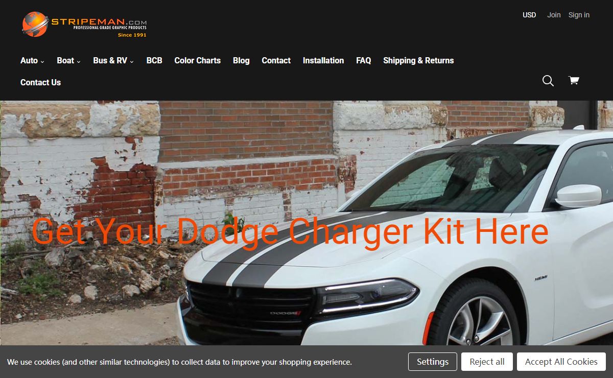 Car Vinyl Stripes | Truck Stripes | Woody Woodgrain Kits