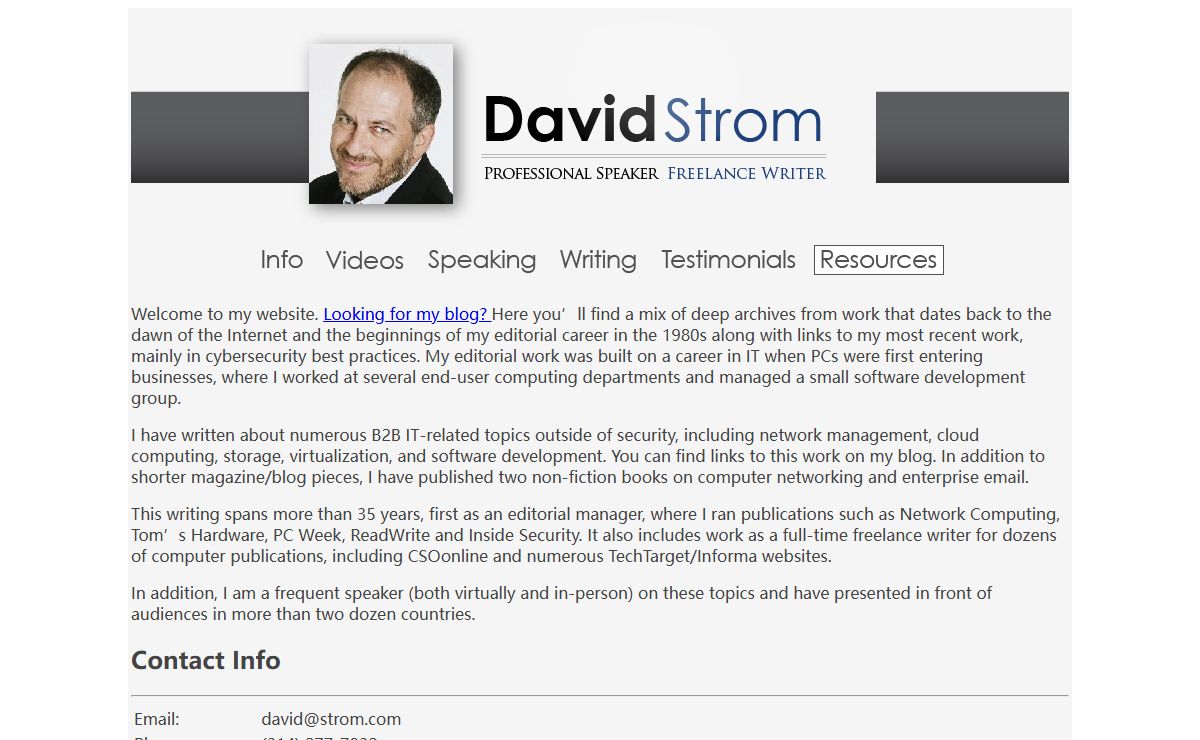 David Strom