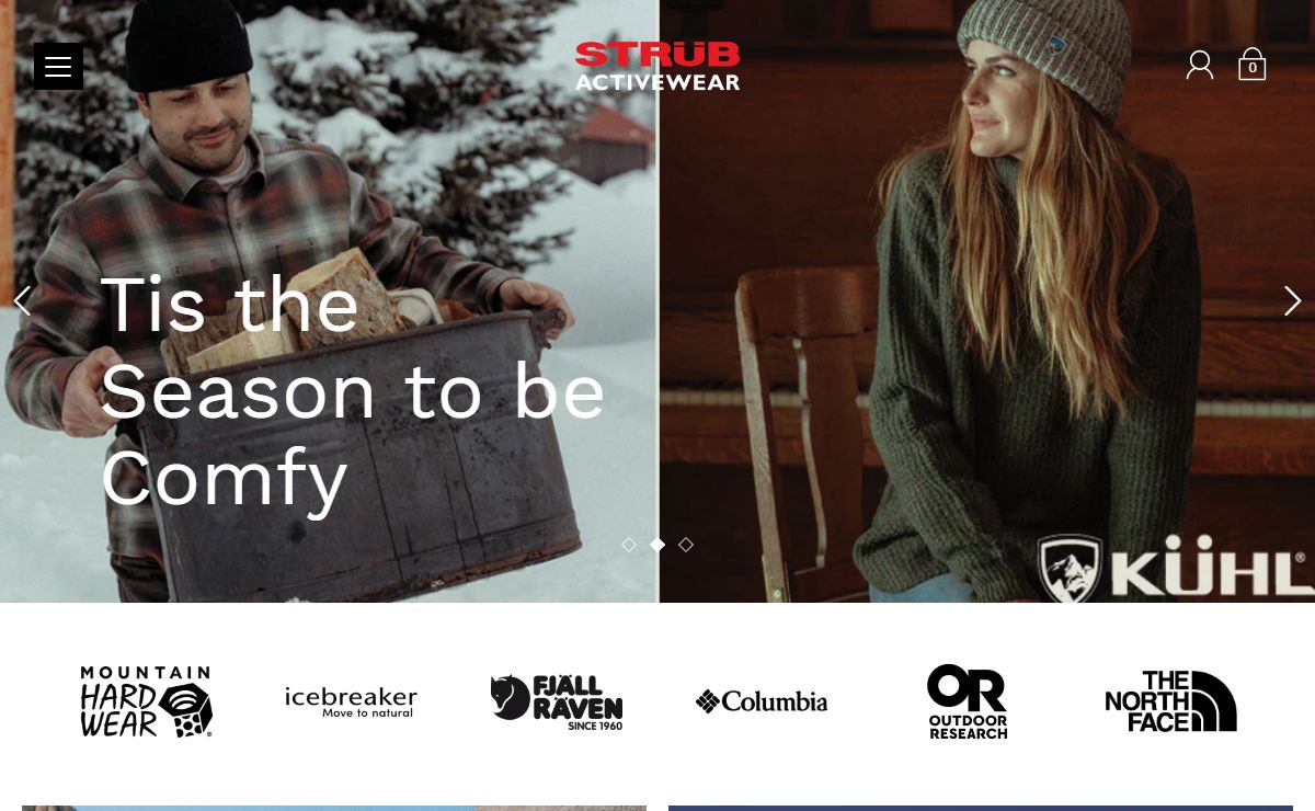 STRUB Activewear - Vancouver's very own outdoor wear and gear experts!