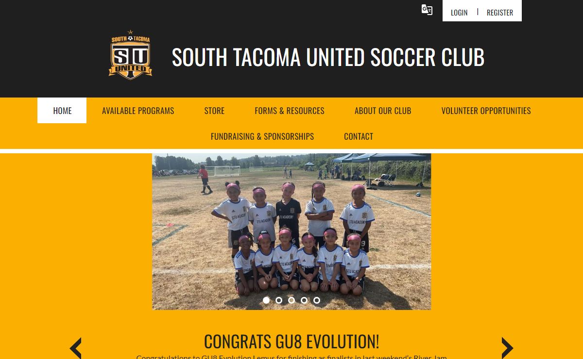 South Tacoma United > Home