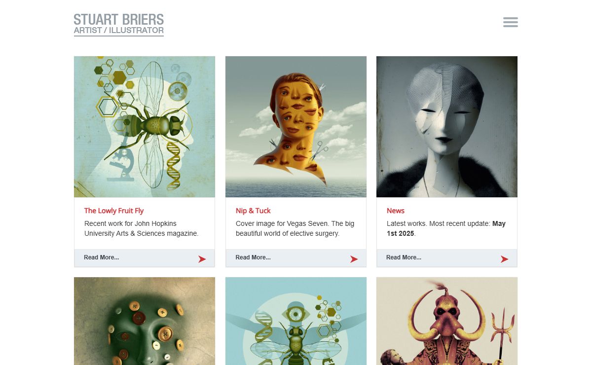Stuart Briers: Artist / Illustrator - HOME