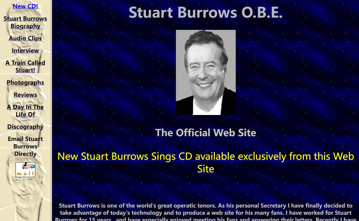 Stuart Burrows Official Website