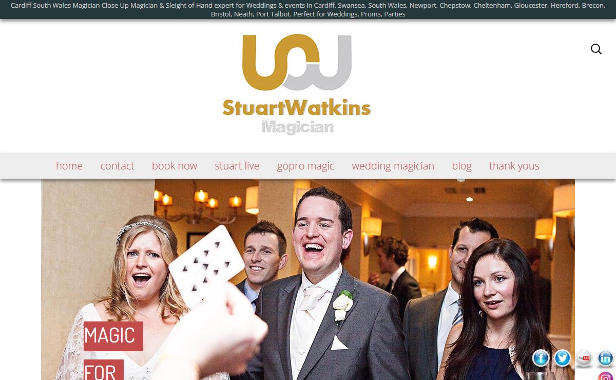 Cardiff Magician Hire Swansea South Wales Bristol