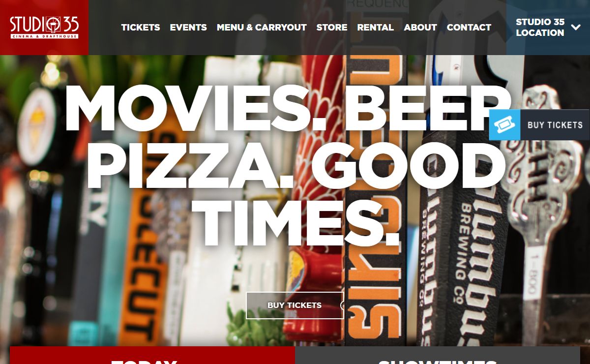 Studio 35 Cinema & Drafthouse | Movies. Beer. Pizza. Good Times.
