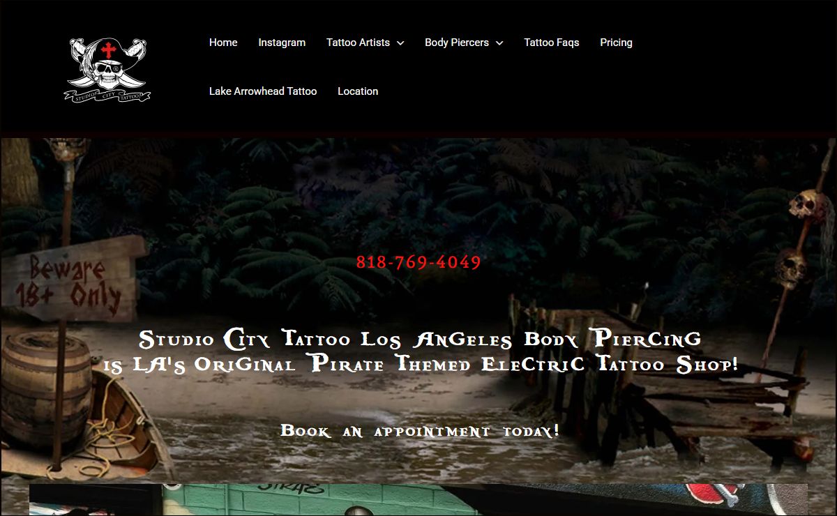 Los Angeles Tattoo Shop Studio City Tattoo Los Angeles Body Piercing
