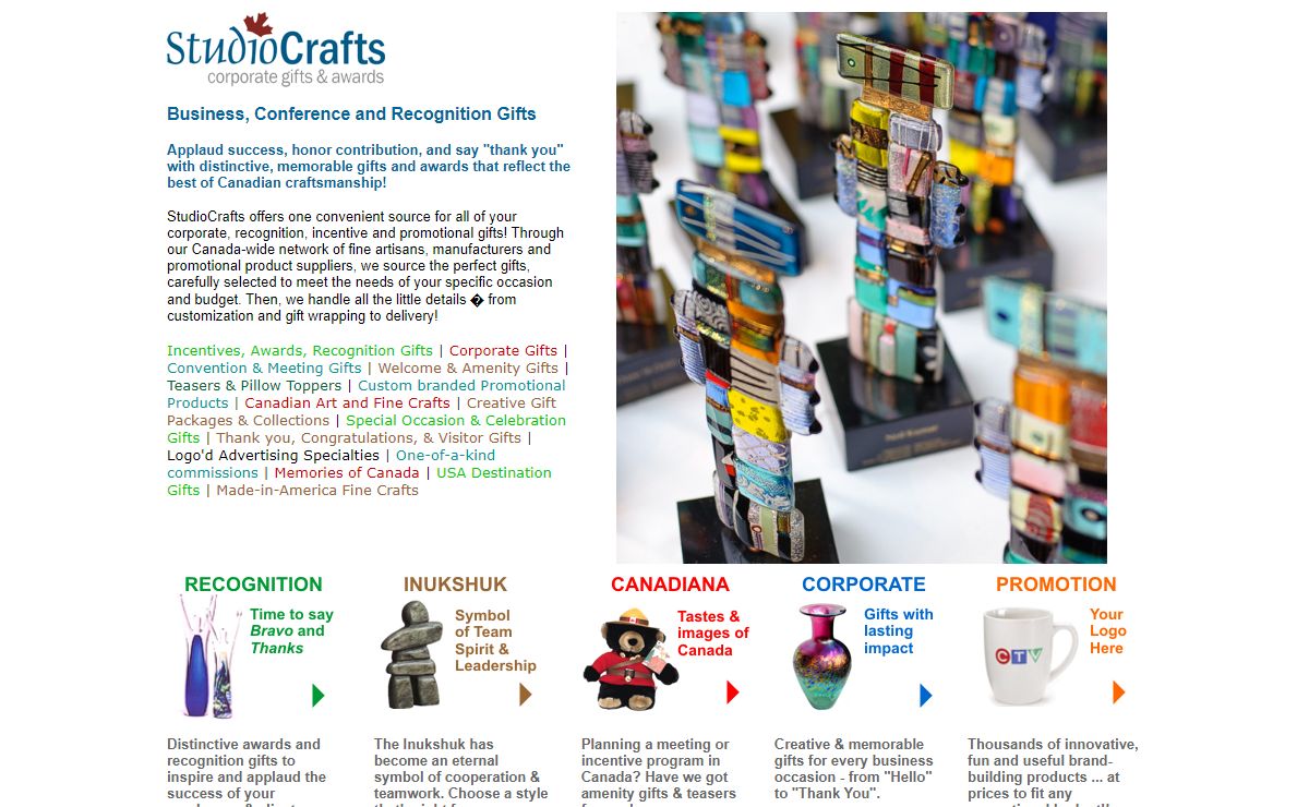 StudioCrafts Corporate Gifts and Awards - Unique, artisan crafted Business, Conference and Recognition Gifts to inspire & reward excellence