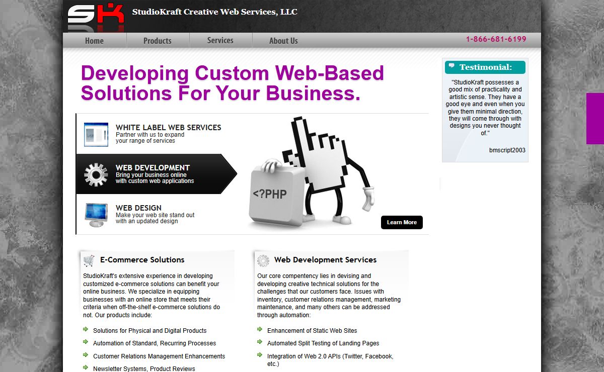 Web Developer and Web Site Designer in New Jersey, Web Development NJ | StudioKraft Creative Web Services, LLC