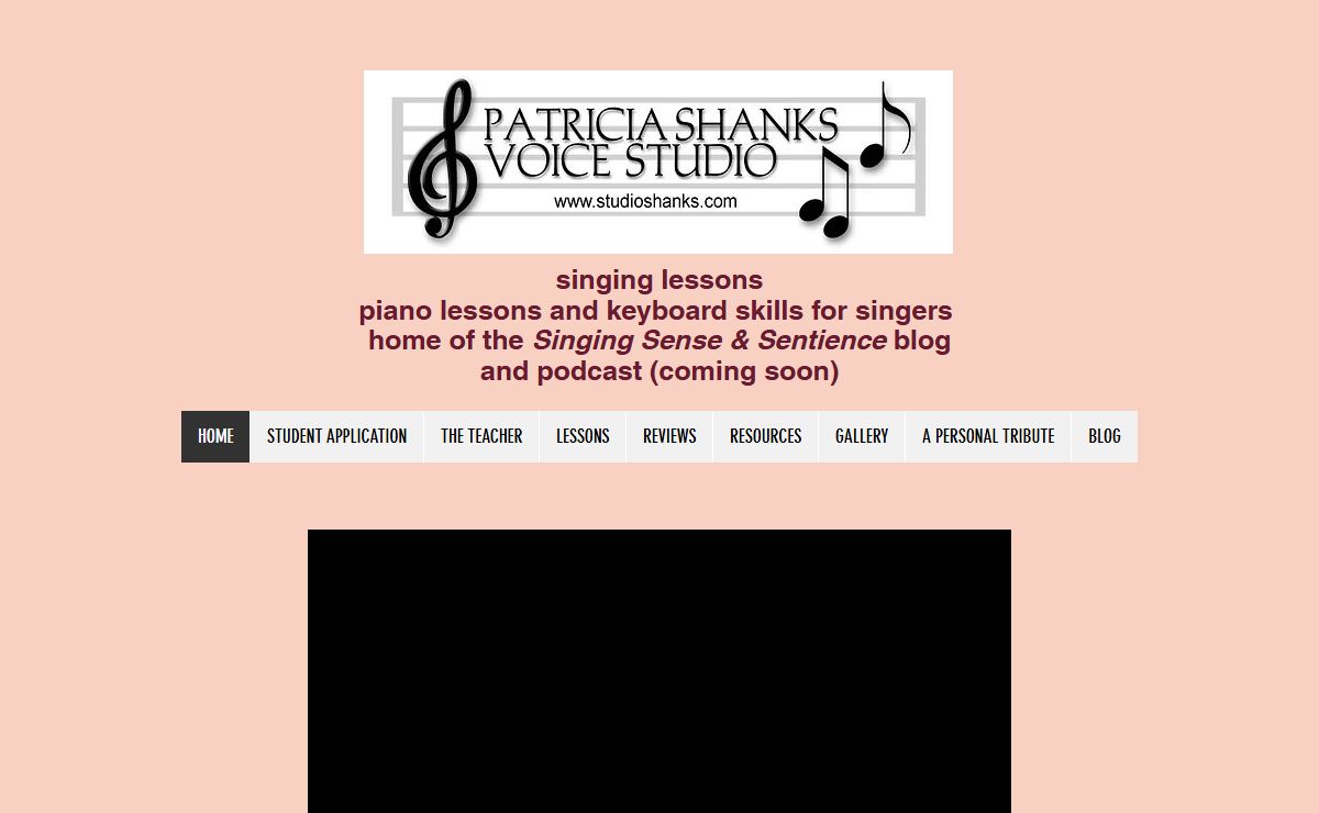 Patricia Shanks Voice Studio | singing lessons | Orange County, CA, USA and Online