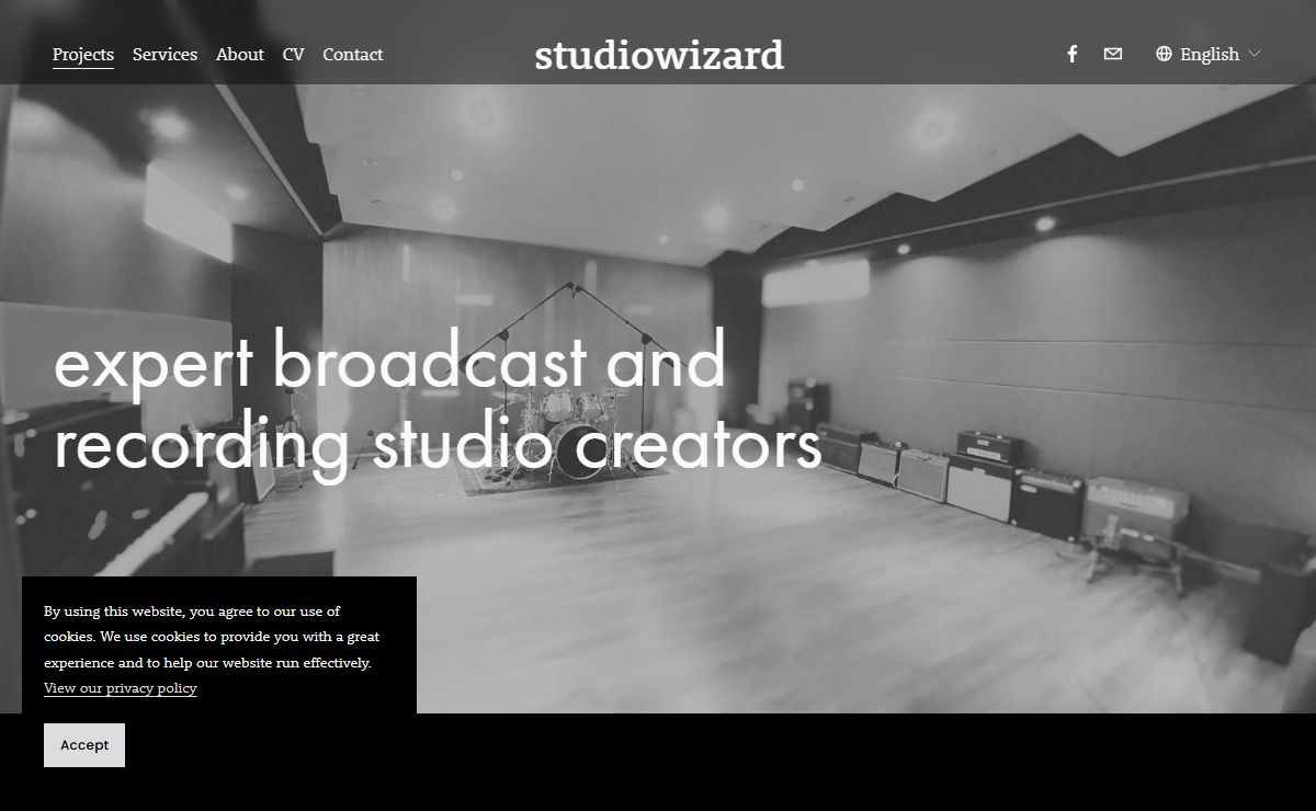 Studiowizard - Custom Sound Recording Studio Design, Acoustic Consultancy.