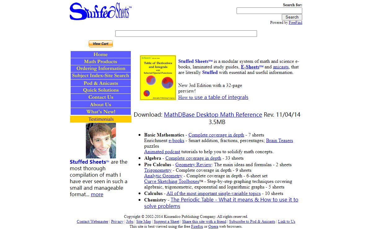 Stuffed Sheets...solving your math problems now!