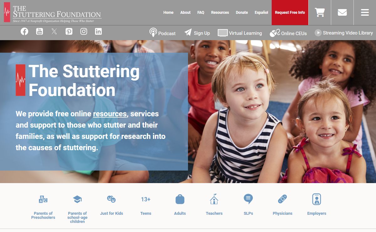 Stuttering Foundation: A Nonprofit Organization Helping Those Who Stutter