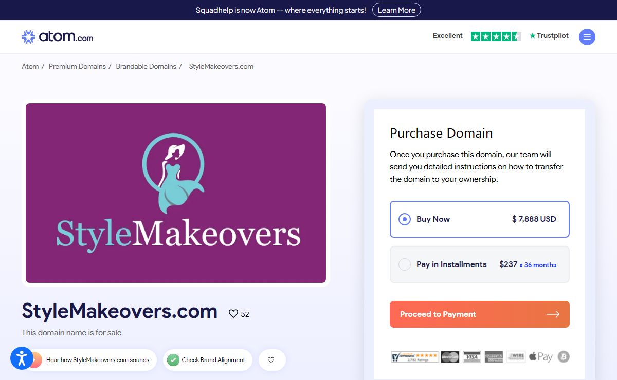 StyleMakeovers.com is for sale