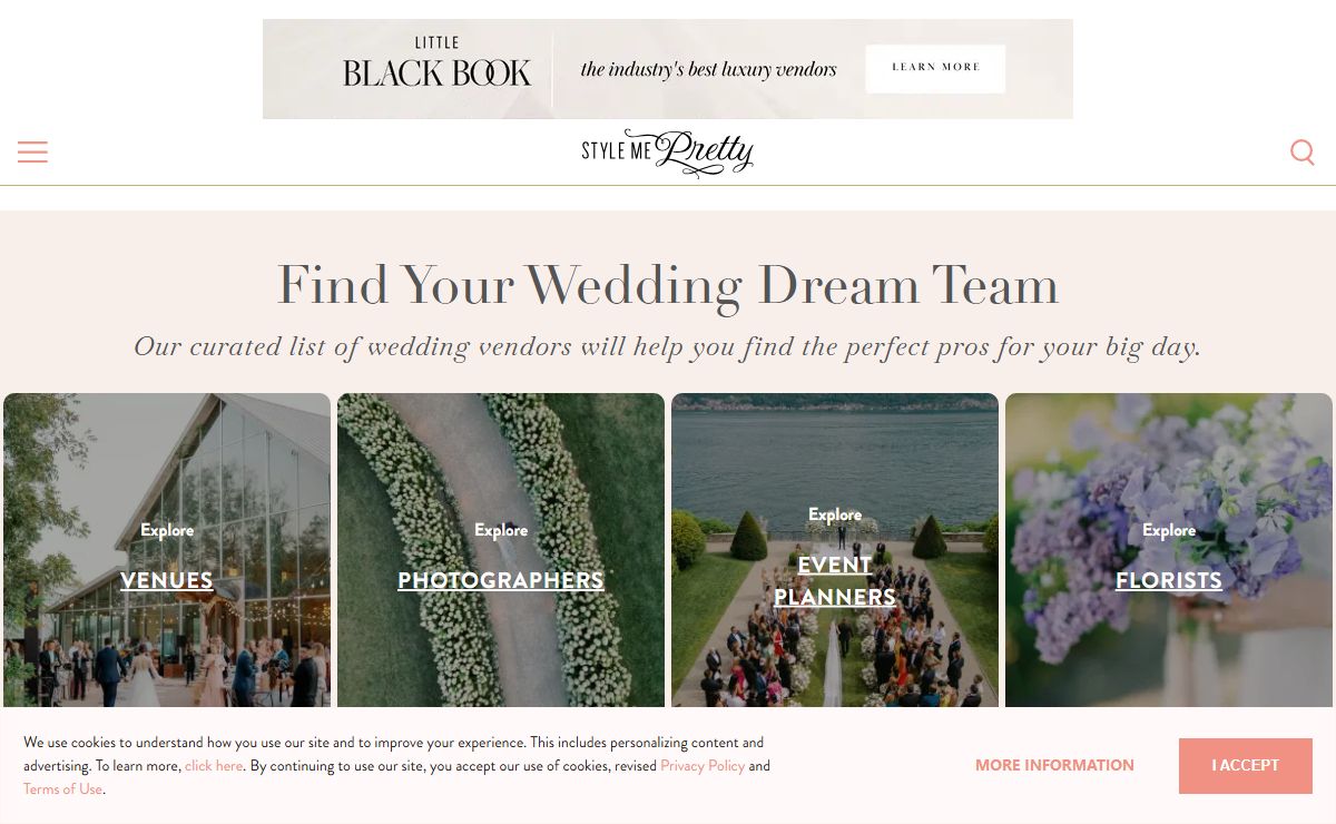Style Me Pretty: Inspiration and resources to plan your dream wedding
