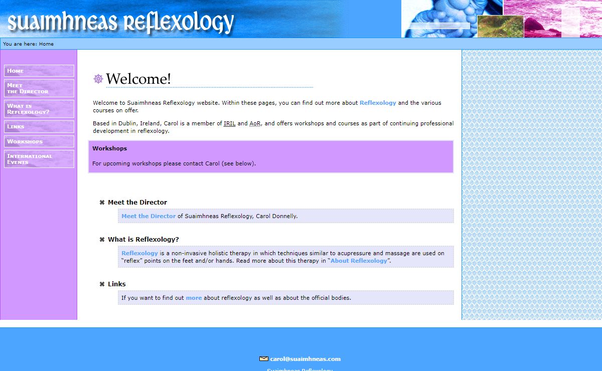 Suaimhneas Reflexology: School of Reflexology