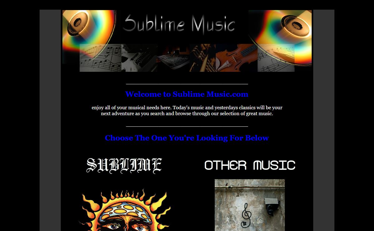 Sublime Music
