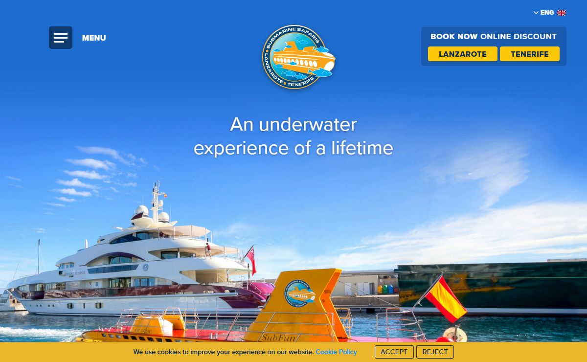 Submarine Safaris - ONLINE DISCOUNT - Lanzarote & Tenerife - Official Site