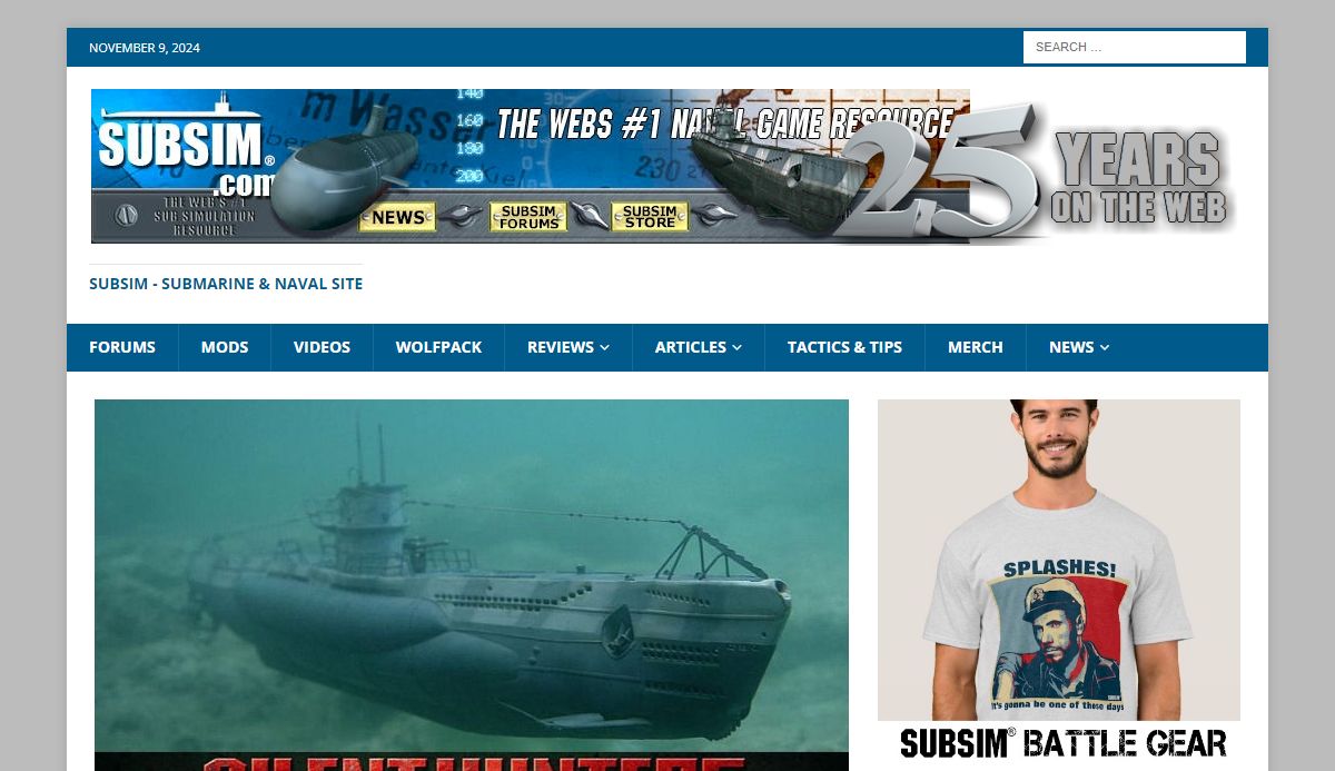 SUBSIM – Submarine & Naval Site