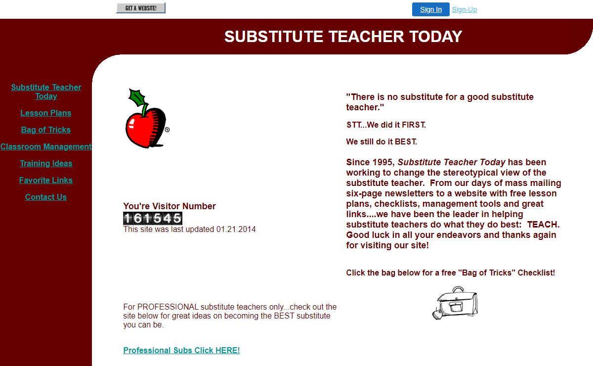 Substitute Teacher Today