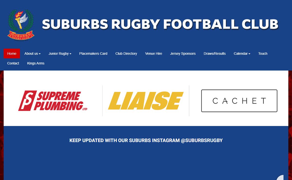Suburbs Rugby Football Club - Home