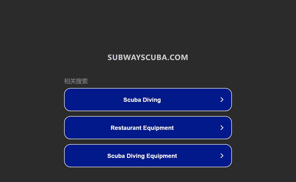 subwayscuba.com
