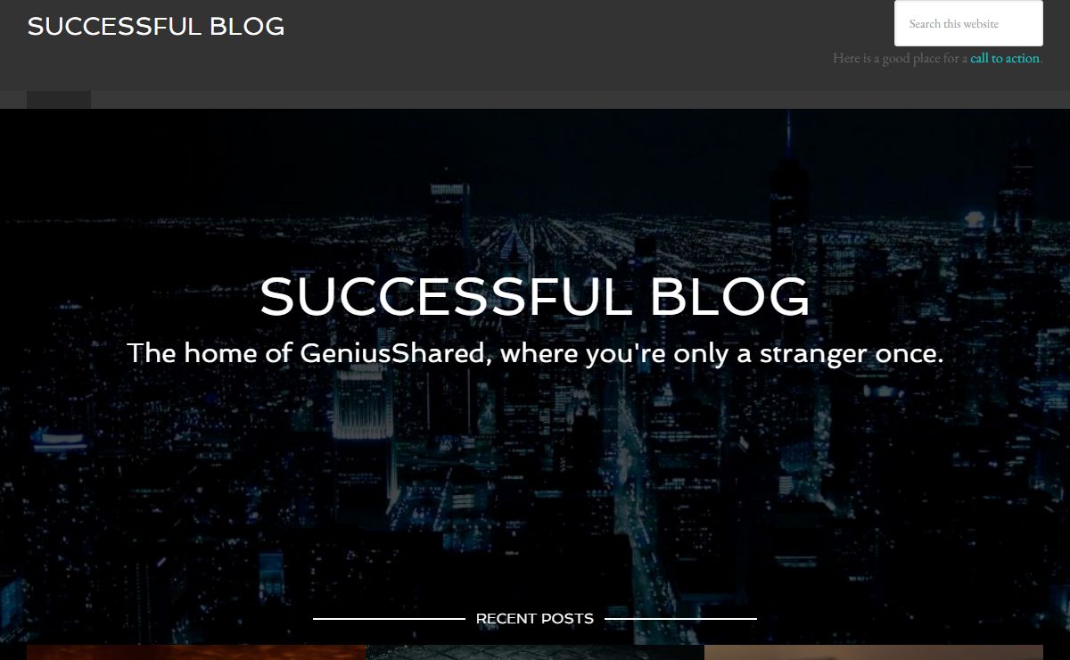 Successful Blog - Successful-Blog is the home of GeniusShared.