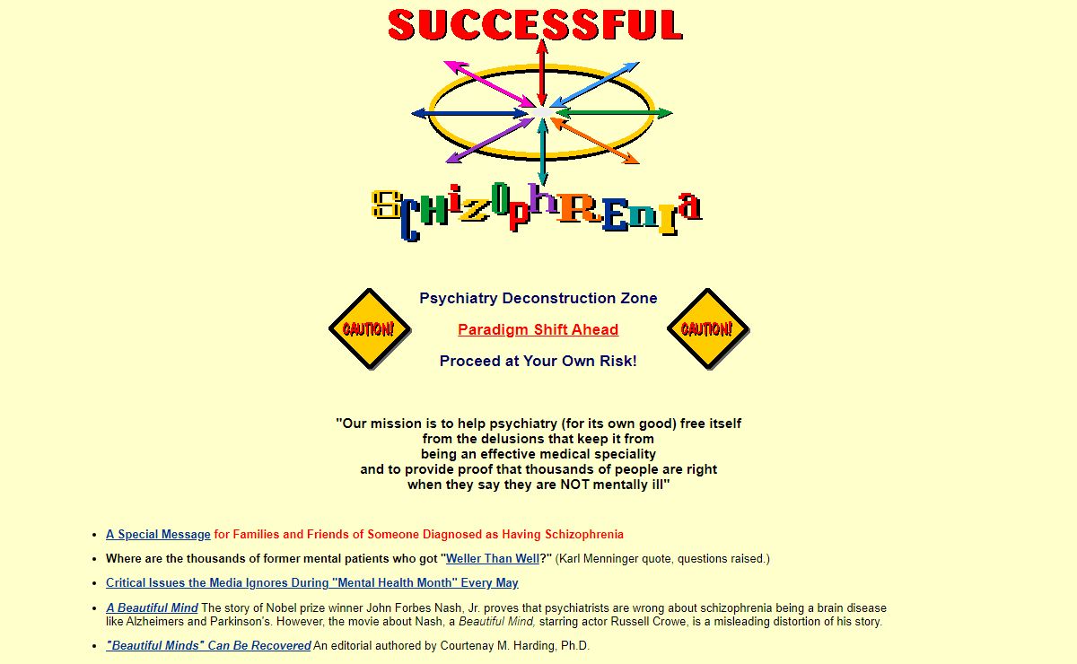Successful Schizophrenia