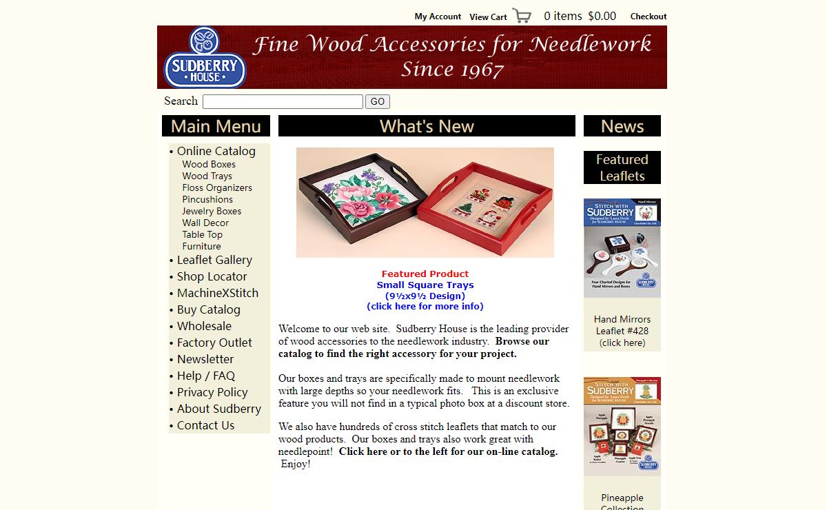 Sudberry House - Fine Wood Accessories for Needlework