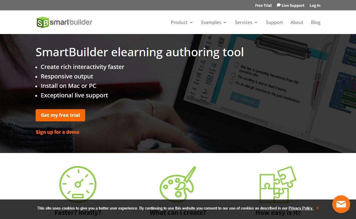 SmartBuilder: Elearning Authoring Tool and Services