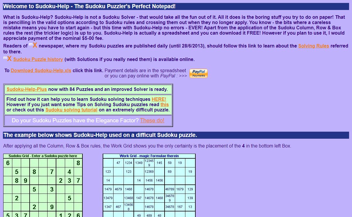 Sudoku-Help