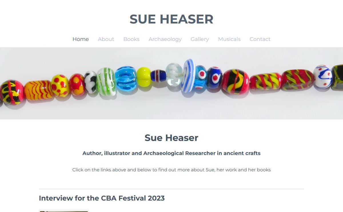 SUE HEASER - Home