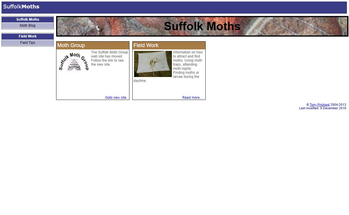 Suffolk Moths