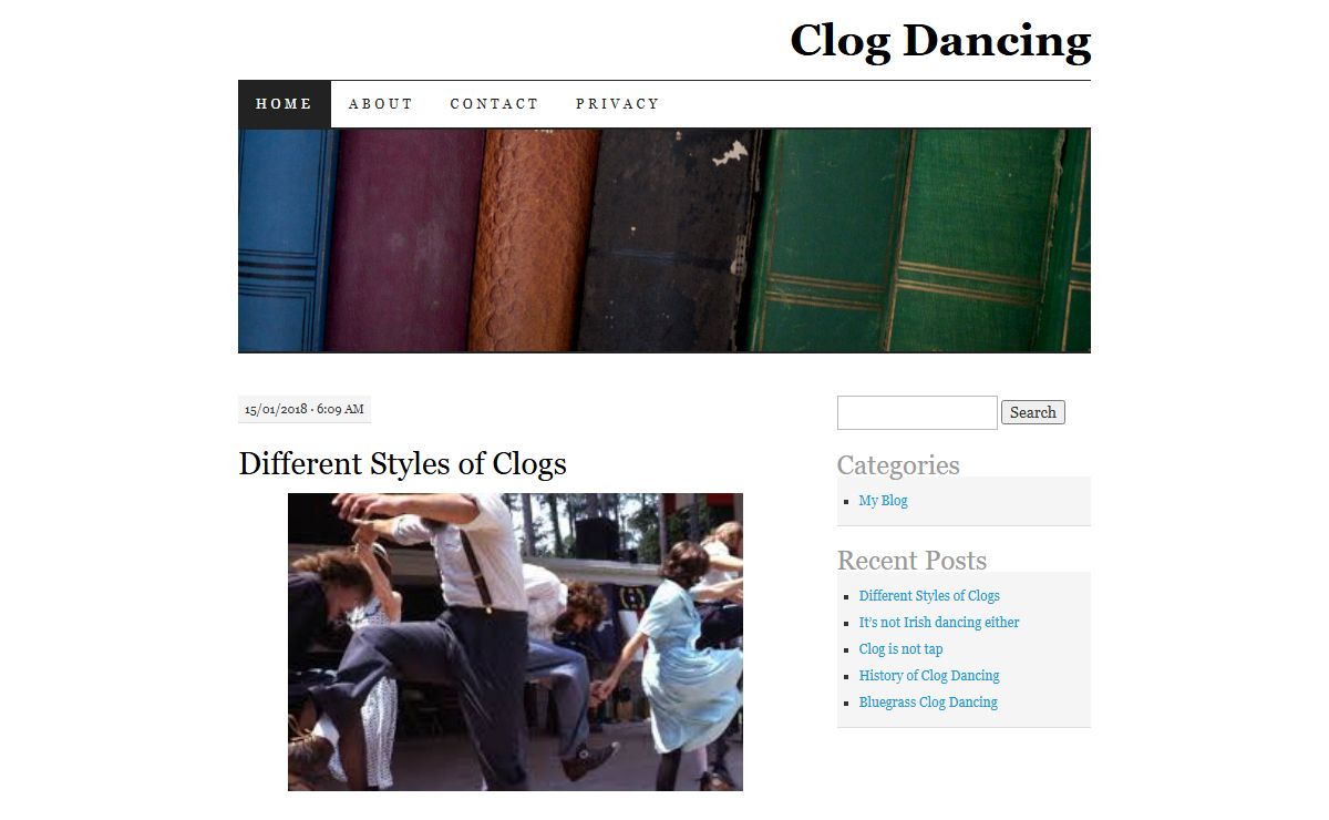 Clog Dancing