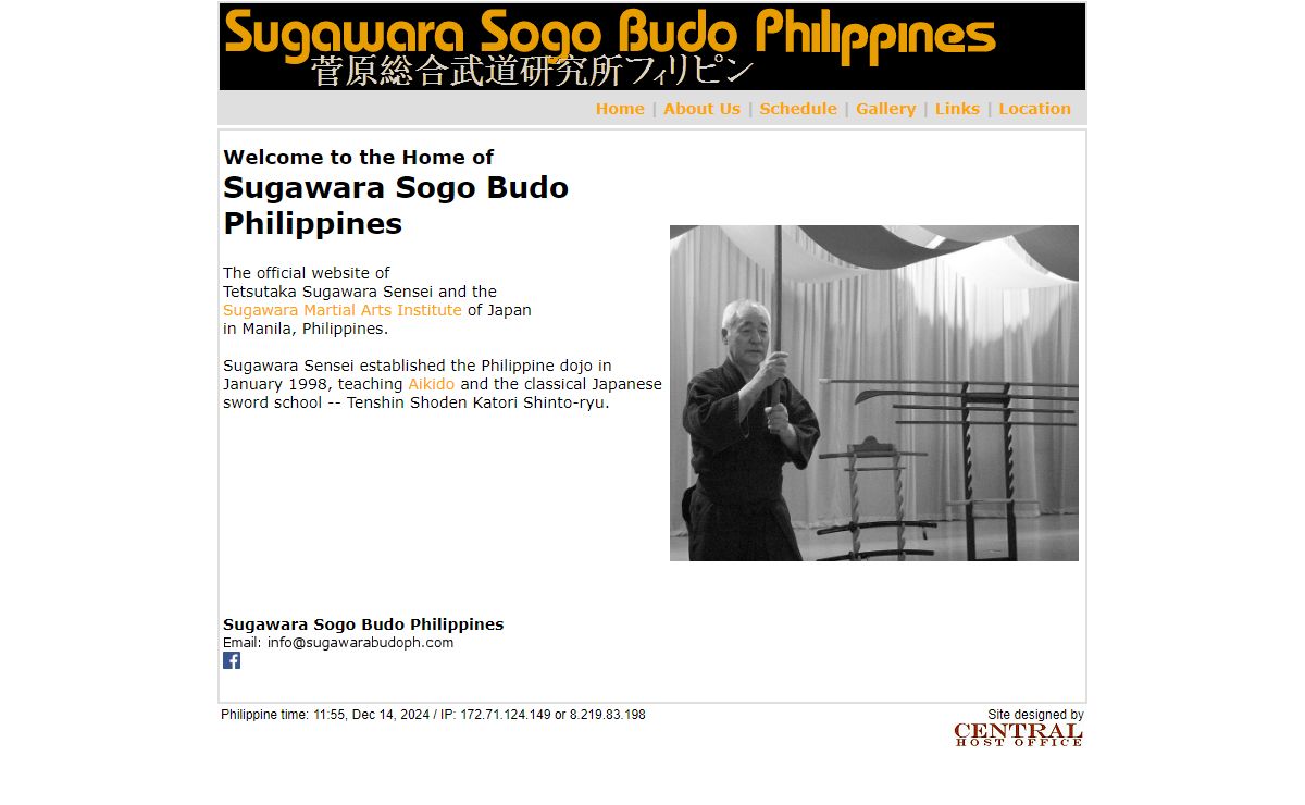 Welcome to Sugawara Sogo Budo Philippines
