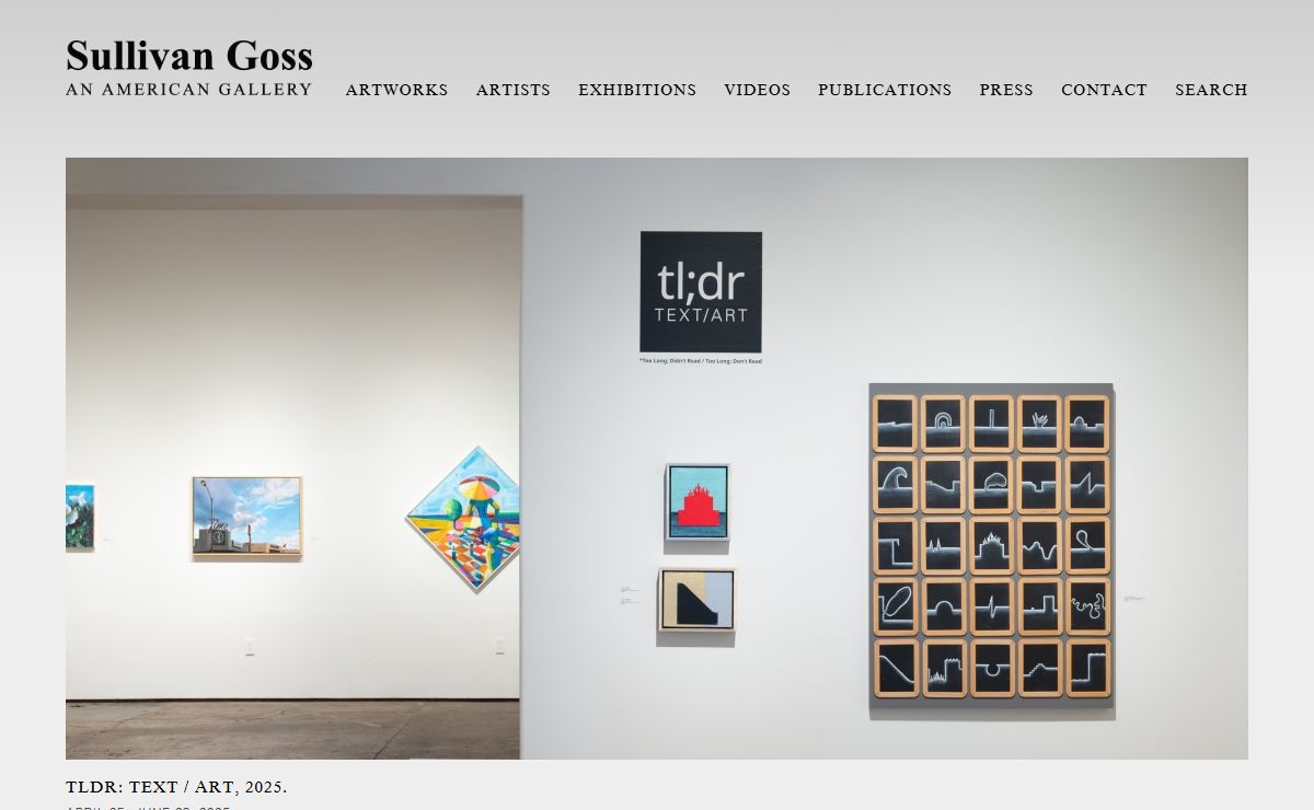 Sullivan Goss Art Gallery