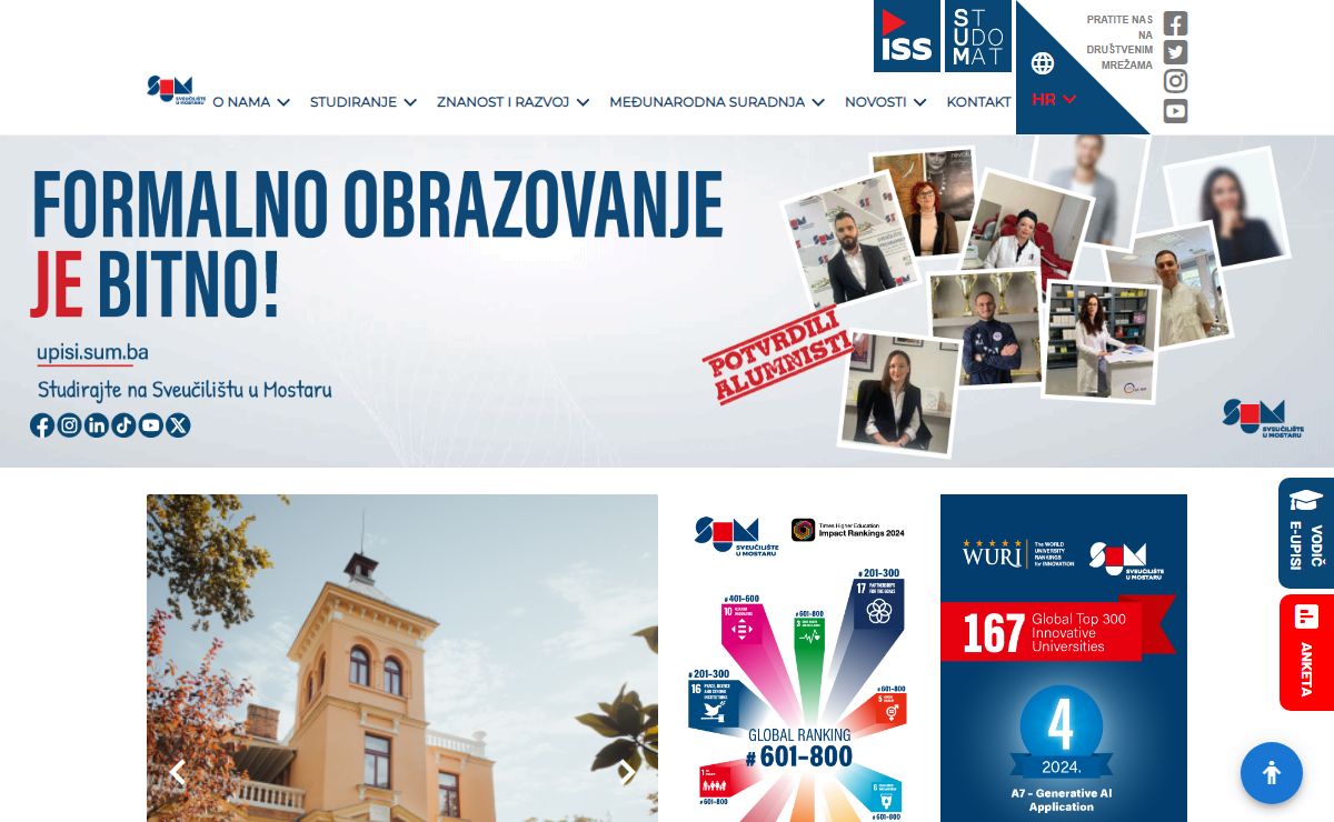 Sveučilište u Mostaru - SUM