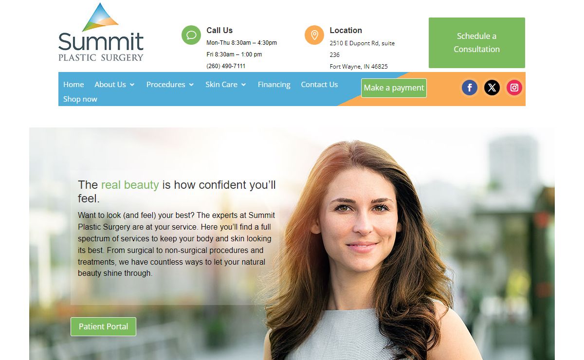 Home - Summit Plastic Surgery Fort Wayne Indiana