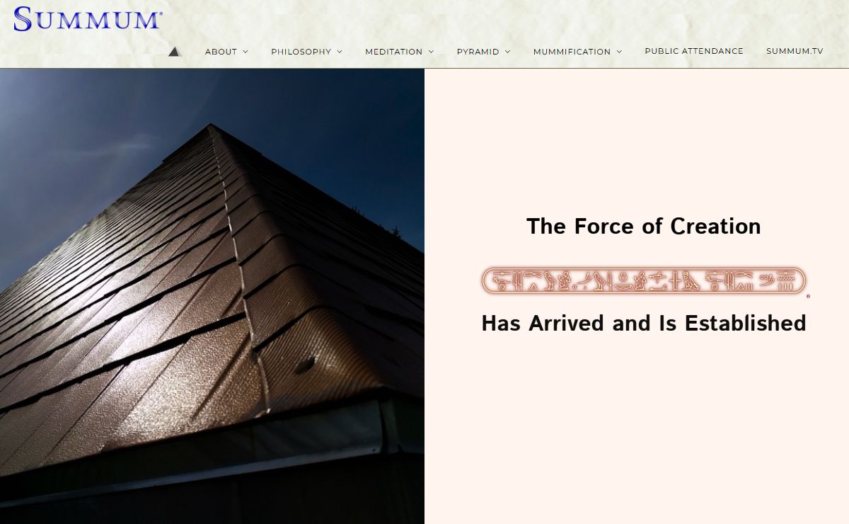 SUMMUM | The Sum Total of All Creation