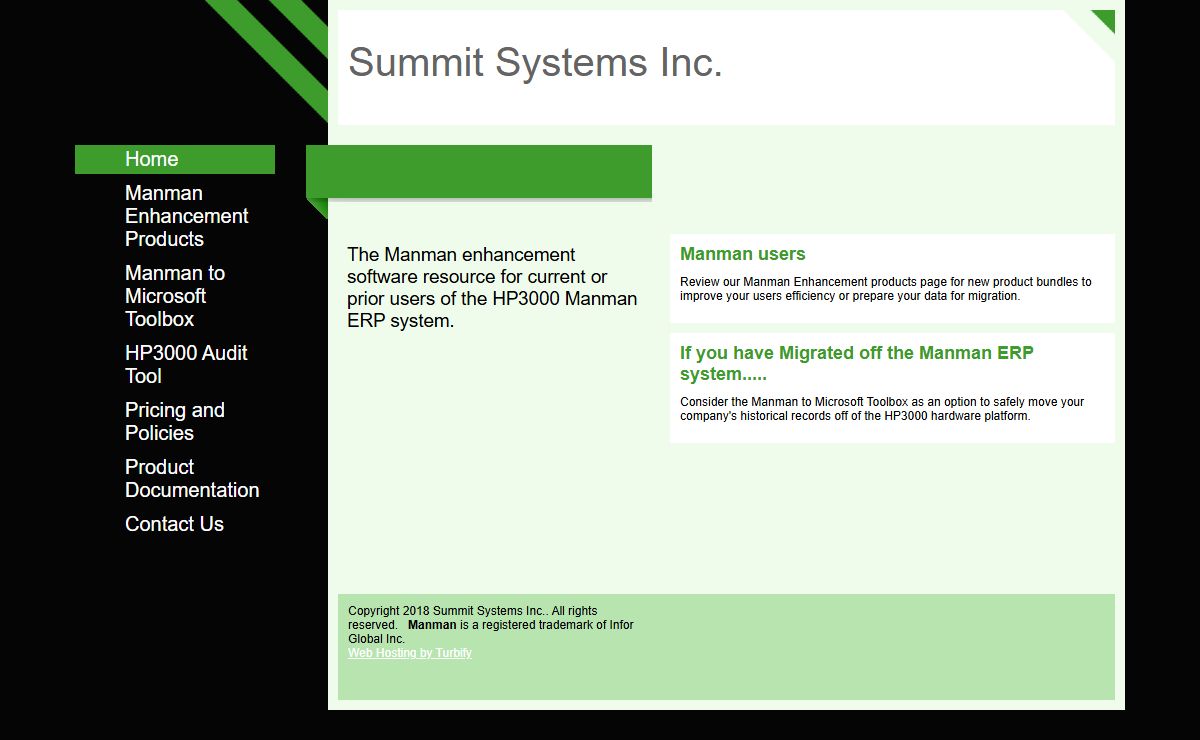 Summit Systems Inc. -