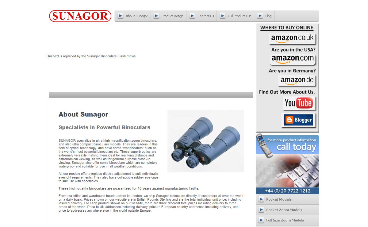 Ultra High Magnification Pocket Zoom Binoculars Specialists | Sunagor - Trans-World Trading