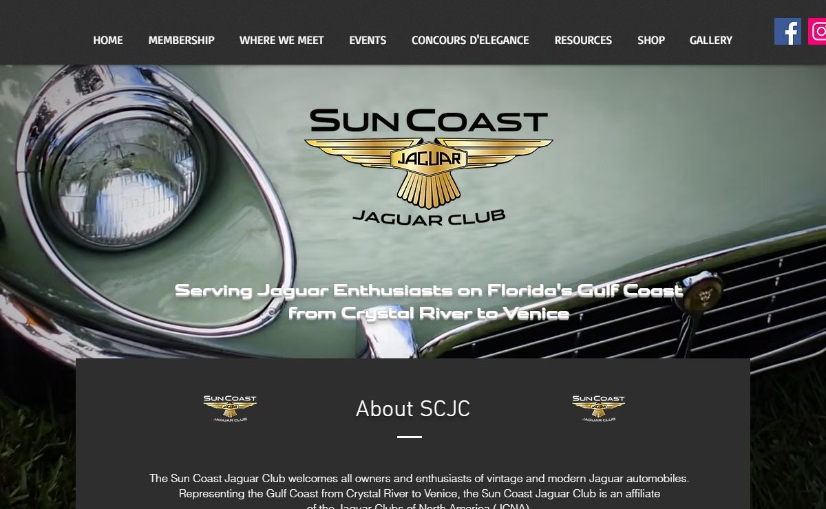 Sun Coast Jaguar Club Home Page