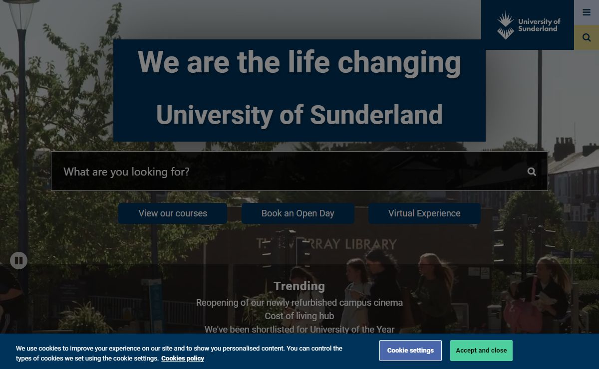 The University of Sunderland