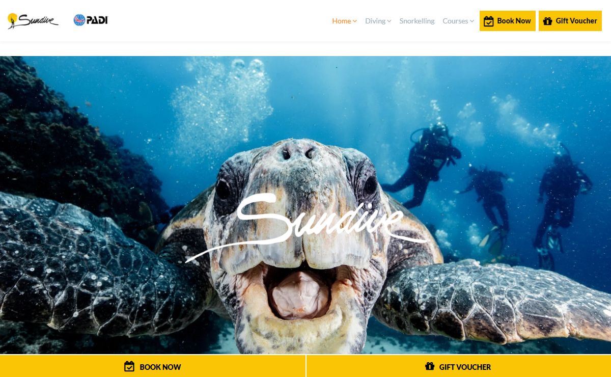 Sundive Byron Bay is Byron Bay’s only PADI 5 star Dive Centre