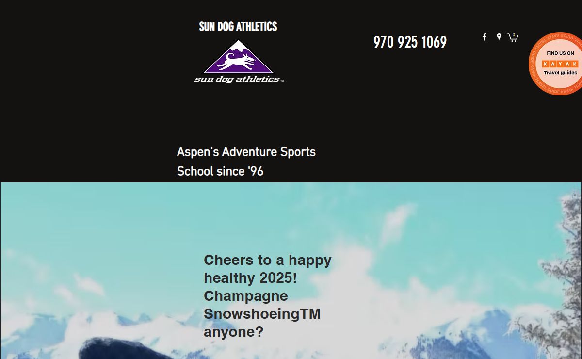 Sun Dog Athletics Aspen's Adventure Sports School Biking Snowshoeing